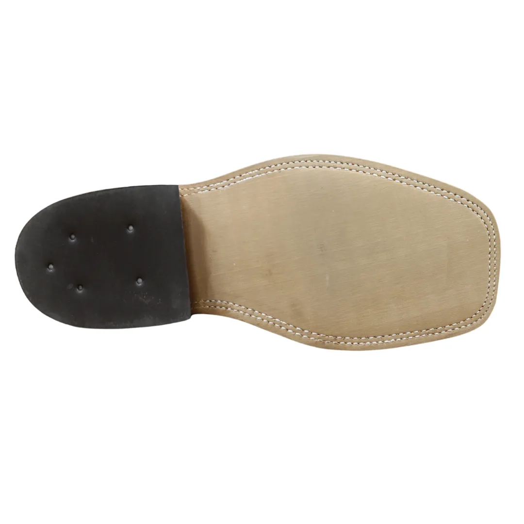 Anderson Bean Brown Washed Shoulder with Suede Navy Top