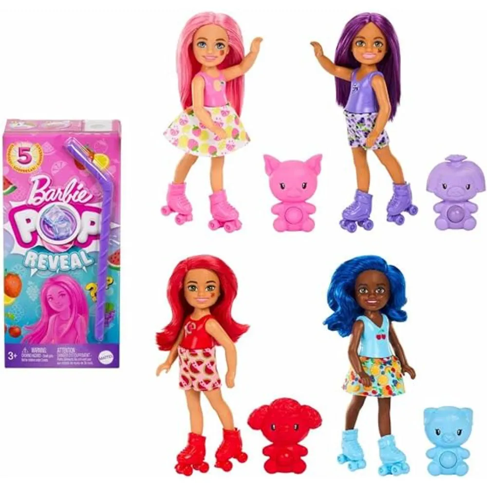 Barbie Pop Reveal Serie De Frutas Chelsea