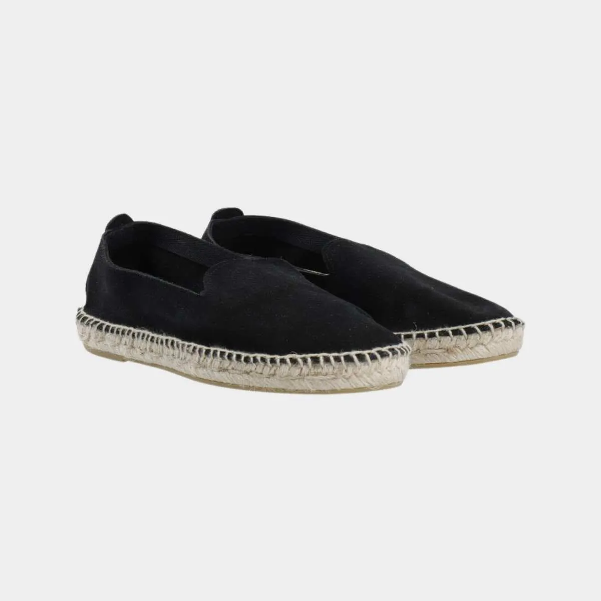 Bianco Biamaya Basic Espadrilles Suede Black W