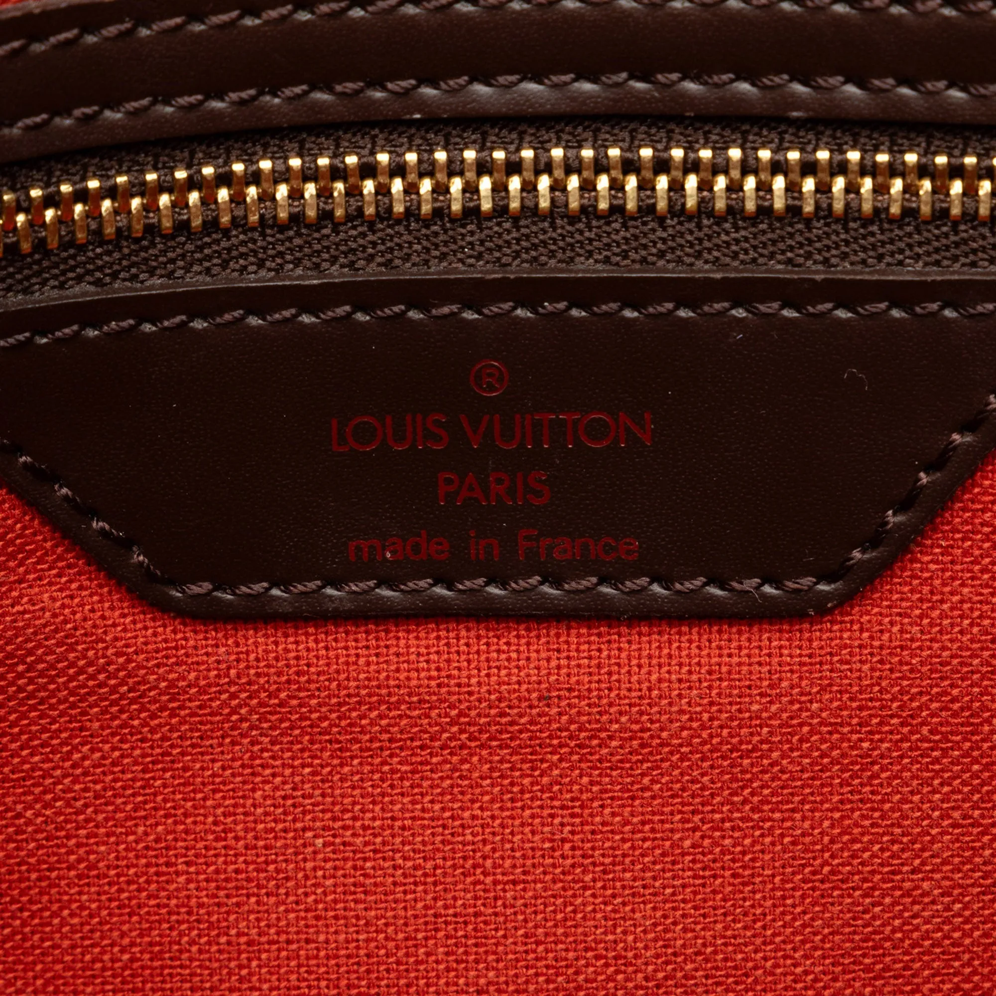 Brown Louis Vuitton Damier Ebene Chelsea Shoulder Bag
