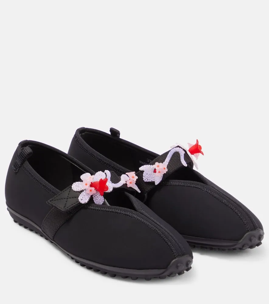 Cecilie Bahnsen Embellished flats