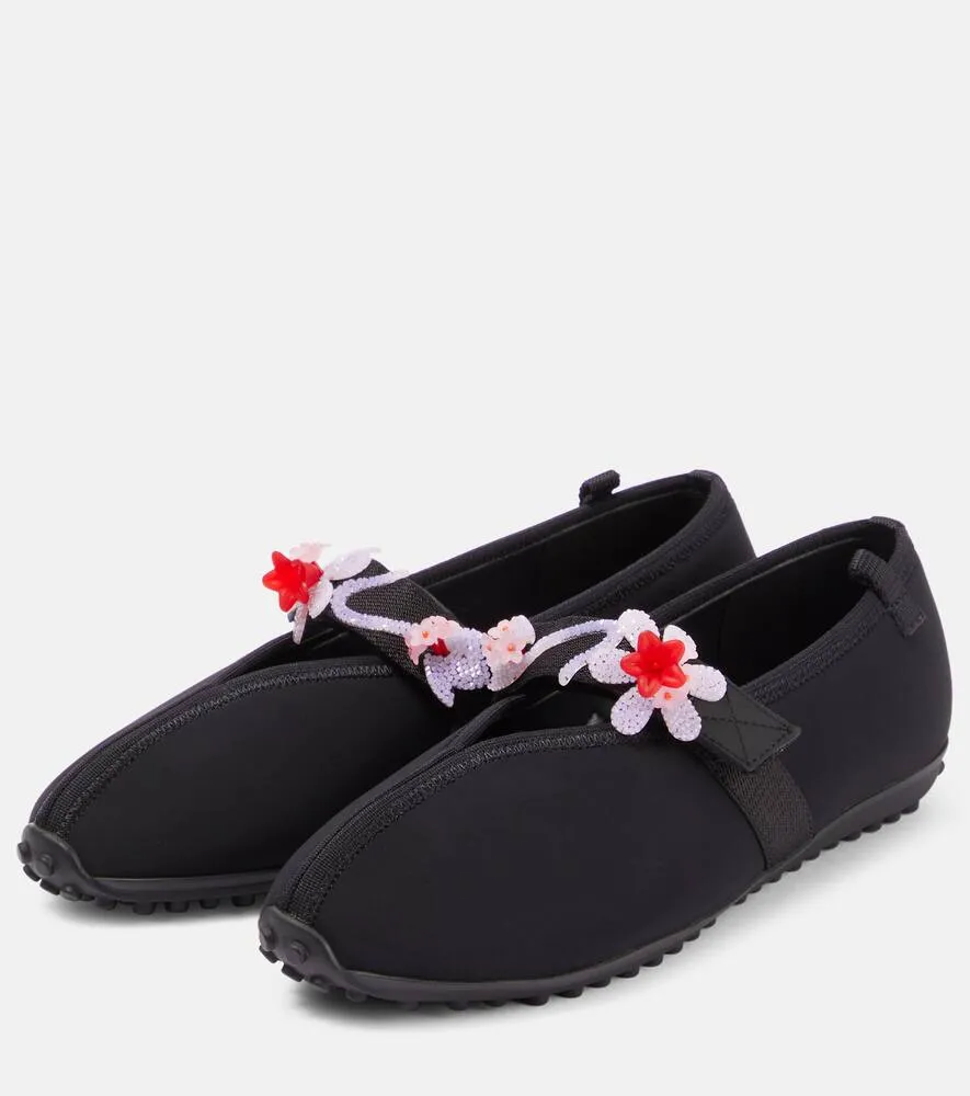 Cecilie Bahnsen Embellished flats