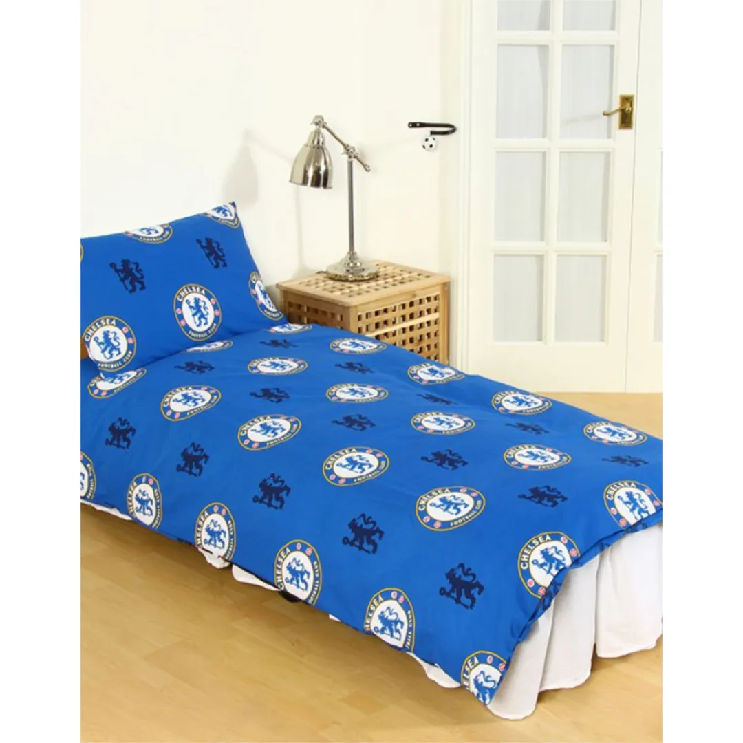 CHELSEA FC Single Bed Quilt Cover Set - Pulse