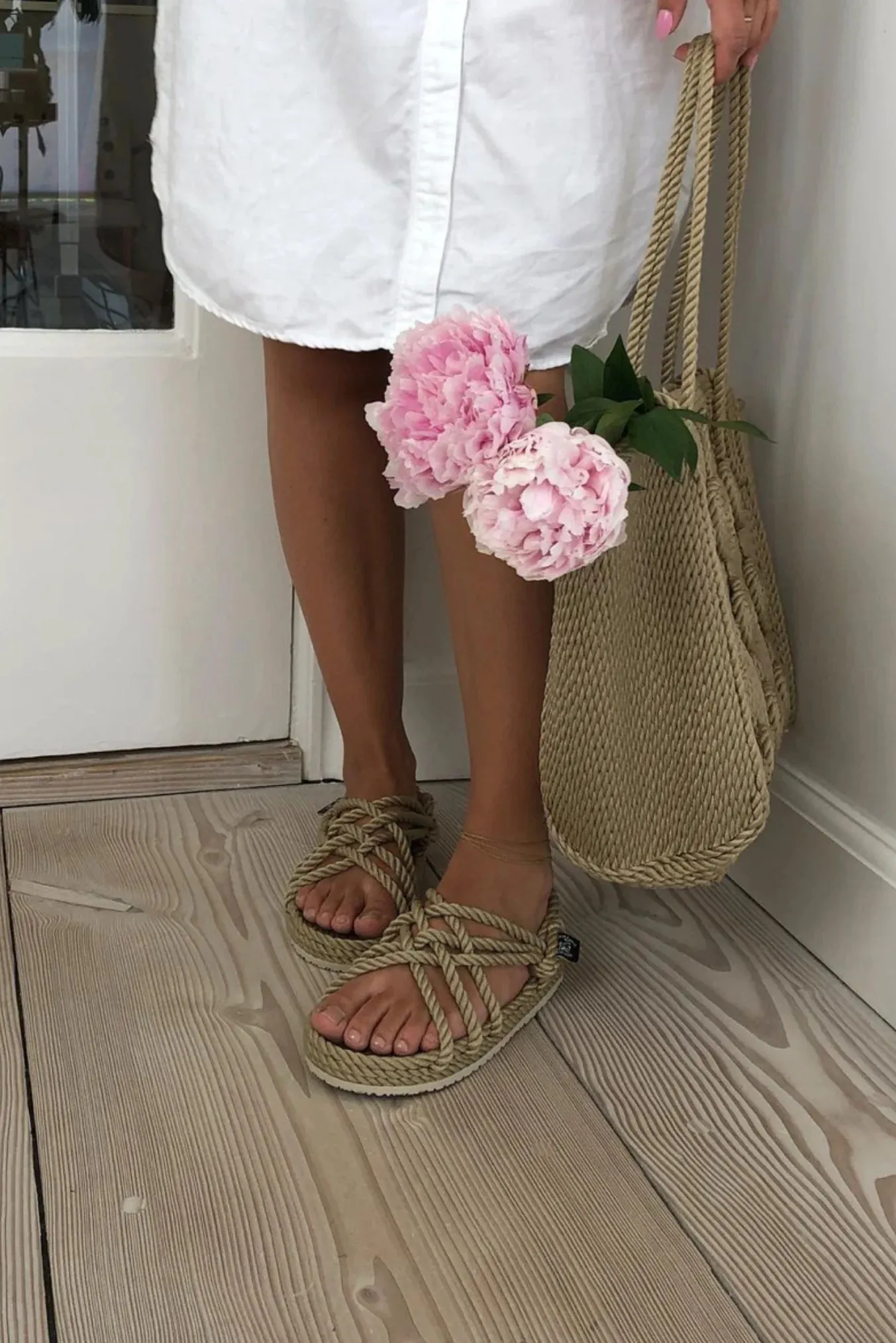 Nomadic State Of Mind JC Sandal Vibram Sole in Camel