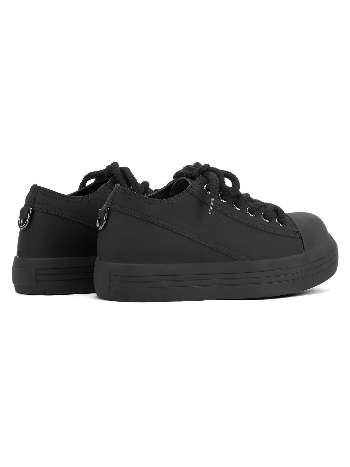 Sneakerhill Retro Round Toe Casual Shoes
