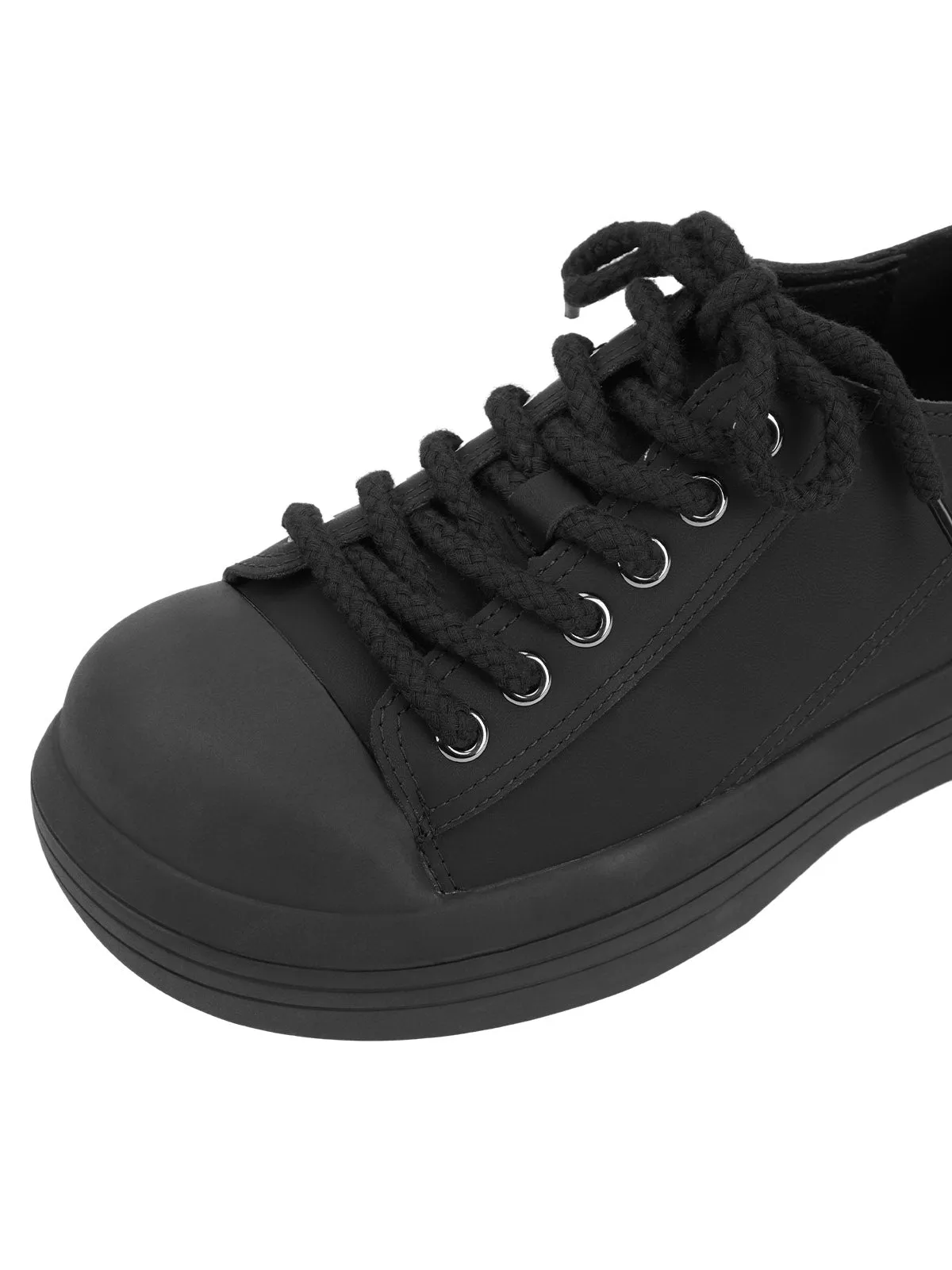 Sneakerhill Retro Round Toe Casual Shoes