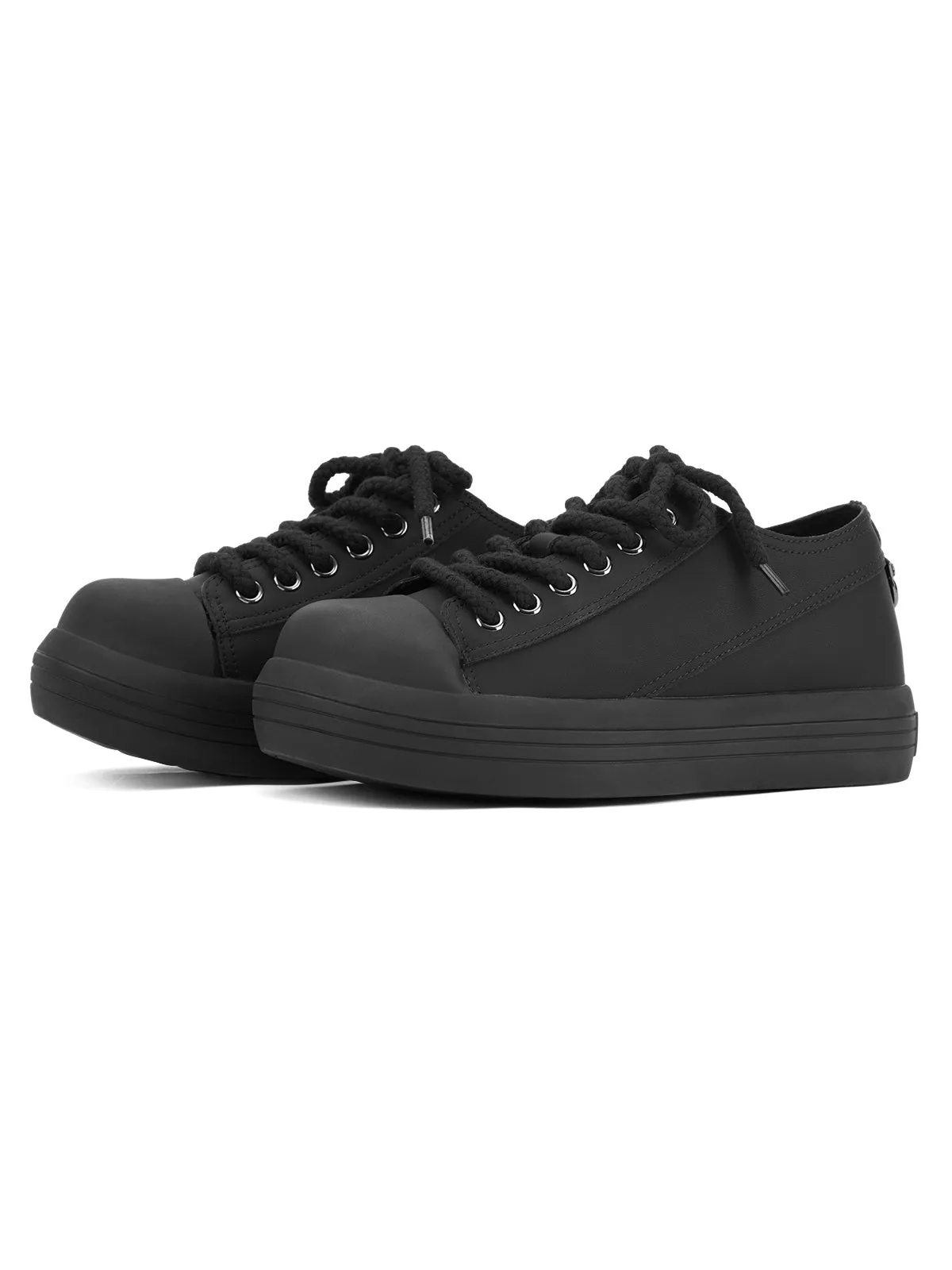 Sneakerhill Retro Round Toe Casual Shoes